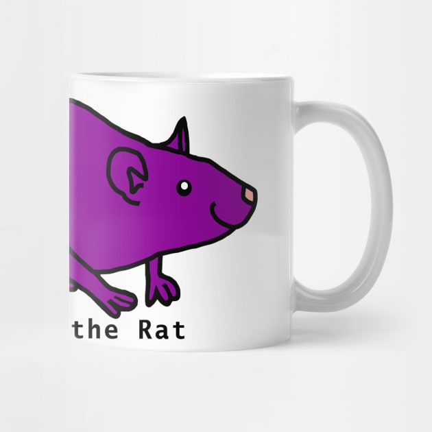 Year of the Rat - Purple by ellenhenryart